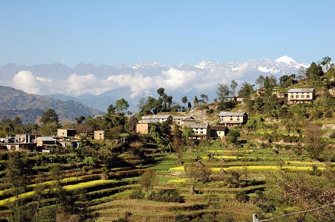 nepal nagarkot village